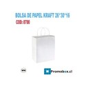 BOLSA PAPEL 26*30*16cm - BLANCO