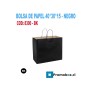 BOLSA PAPEL 40*30*15cm - NEGRO